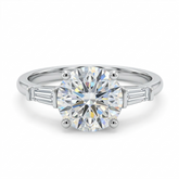 Notre Dame Baguette (Montura Diamantes Laterales Baguette)