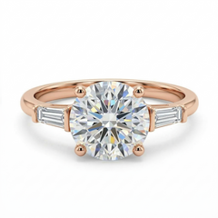 Notre Dame Baguette (Montura Diamantes Laterales Baguette)