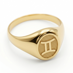 Signet Ring Signo Zodiacal