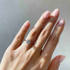 Bradfort Solitario Redondo 0.82 CT