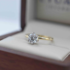 Beaufort Solitario Redondo 0.90 CT