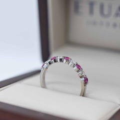 Cassandre Rubí & Diamante (Churumbela Pavé Uña Compartida)