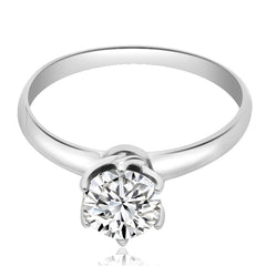 Dahlia (Montura Solitario Floral)