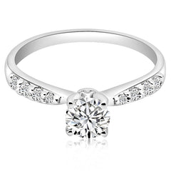 Eiffel (Montura Pavé Moño 0.15 CTW)