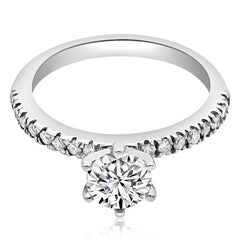 Étoilée Seis Uñas (Montura Pavé Seis Uñas)