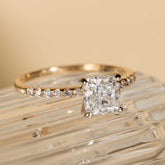 Étoilée Pavé Cojín 1 CT