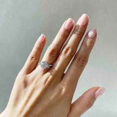 Soleil Halo Redondo 1.30 ct IGI