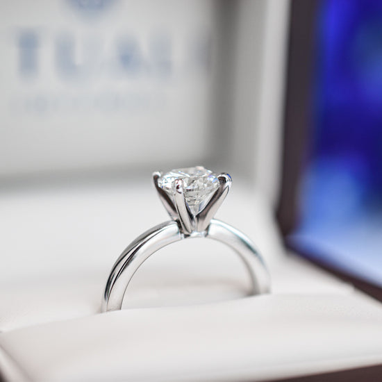 1.5 Ct Solitaire Engagement Ring