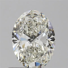 0.60ct Oval Natural Diamond (Colour I, Clarity VS2, GIA Certified)