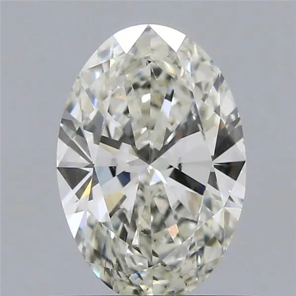0.60ct Oval Natural Diamond (Colour J, Clarity SI2, GIA Certified)