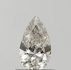 0.60ct Pear Natural Diamond (Colour I, Clarity SI2, Cut VG, IGI Certified)