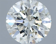 0.60ct Round Natural Diamond (Colour J, Clarity SI1, Cut EX, IGI Certified)