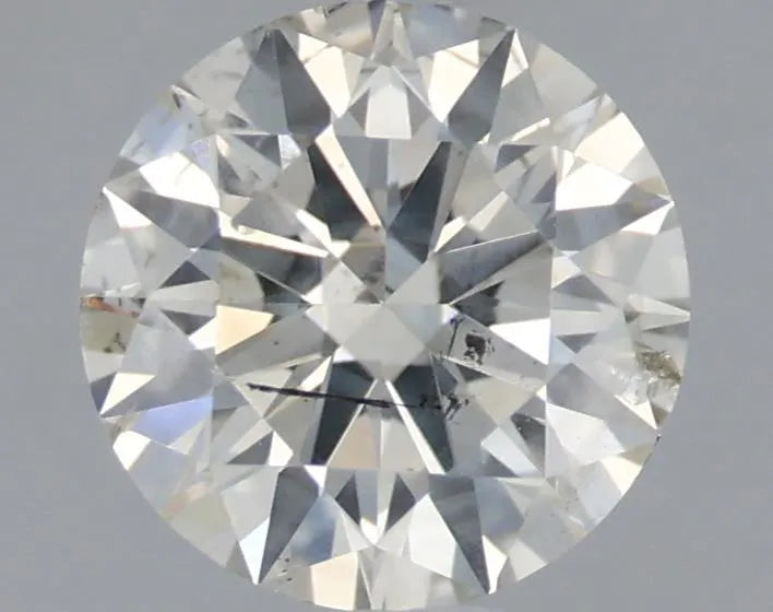 0.60ct Round Natural Diamond (Colour J, Clarity SI2, Cut EX, IGI Certified)