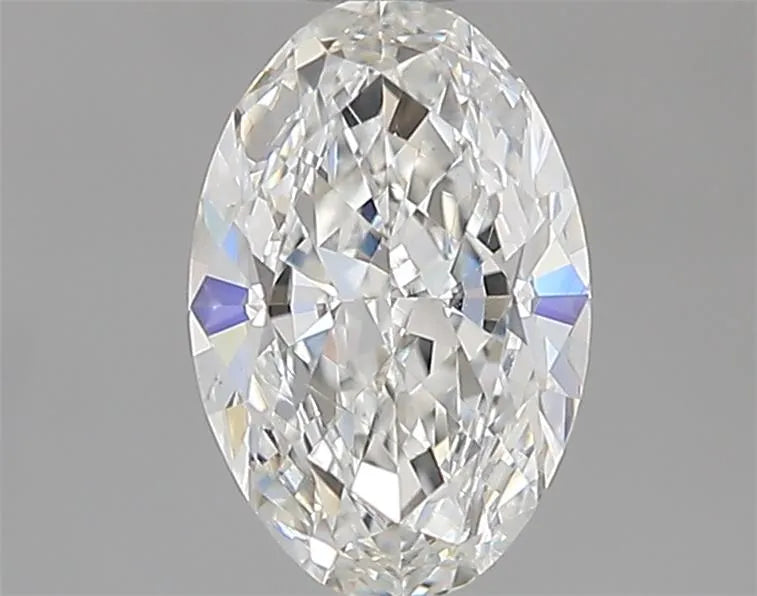 0.61ct Oval Natural Diamond (Colour F, Clarity VS2, GIA Certified)