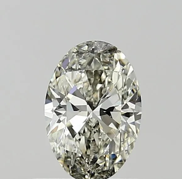 0.61ct Oval Natural Diamond (Colour I, Clarity SI2, Cut VG, IGI Certified)