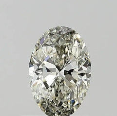 0.61ct Oval Natural Diamond (Colour I, Clarity SI2, Cut VG, IGI Certified)