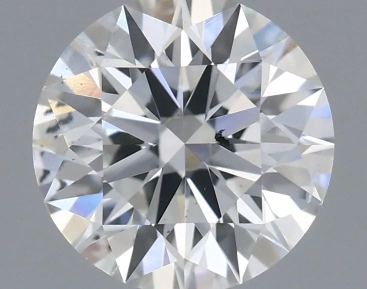 0.61ct Round Natural Diamond (Colour D, Clarity SI1, Cut EX, IGI Certified)