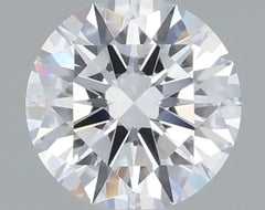 0.69ct Round Lab Grown Diamond (Colour D, Clarity VVS1, Cut EX, IGI Certified)