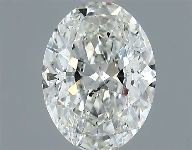 0.70ct Oval Natural Diamond (Colour G, Clarity SI2, Cut VG, IGI Certified)