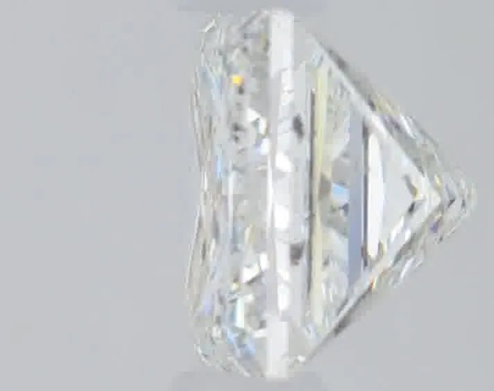 0.70ct Princess Natural Diamond (Colour J, Clarity SI2, GIA Certified)