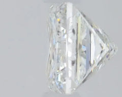 0.70ct Princess Natural Diamond (Colour J, Clarity SI2, GIA Certified)