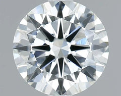 0.70ct Round Natural Diamond (Colour F, Clarity VVS2, Cut EX, IGI Certified)