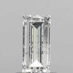 0.71ct Baguette Natural Diamond (Colour G, Clarity SI2, Cut VG, IGI Certified)
