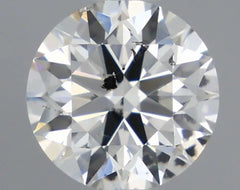 0.71ct Round Natural Diamond (Colour H, Clarity SI2, Cut EX, IGI Certified)