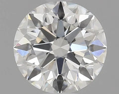 0.78ct Round Natural Diamond (Colour F, Clarity IF, Cut EX, GIA Certified)