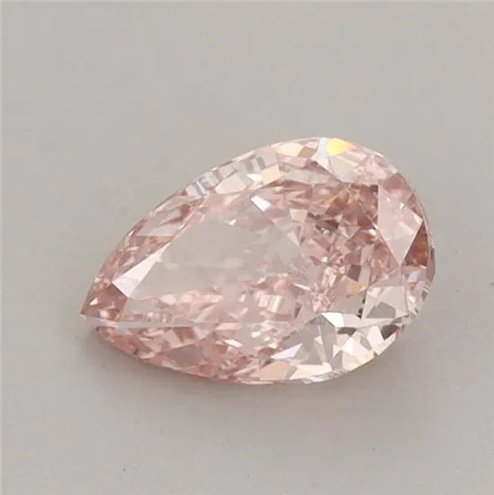 0.80ct Pear Lab Grown Diamond (Colour Fancy Intense Pink, Clarity VVS2, IGI Certified)