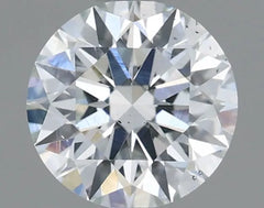 0.72ct Round Natural Diamond (Colour G, Clarity VS2, Cut EX, IGI Certified)