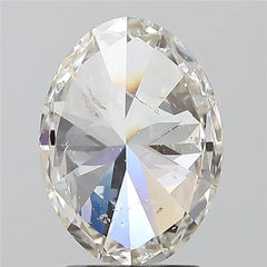 2.50 ct Oval HRD certified Loose diamond, J color | SI2 clarity