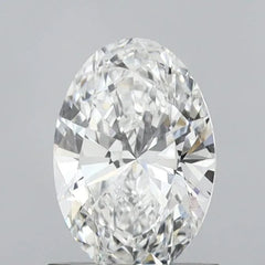 1.01ct Oval Lab Grown Diamond (Colour E, Clarity VVS2, IGI)