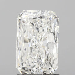 2.16 ct Radiant IGI certified Loose diamond, F color | VS1 clarity