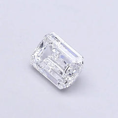 0.82 ct Emerald IGI certified Loose diamond, D color | VVS2 clarity