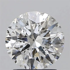 1.92ct Round Natural Diamond (Colour H, Clarity SI2, Cut EX, IGI Certified)