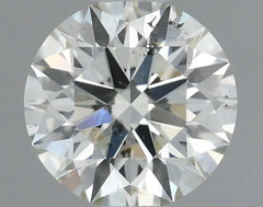 0.61ct Round Natural Diamond (Colour J, Clarity SI2, Cut EX, IGI Certified)