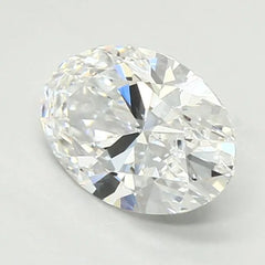 1.02ct Oval Lab Grown Diamond (Colour E, Clarity SI1, Cut EX, IGI)