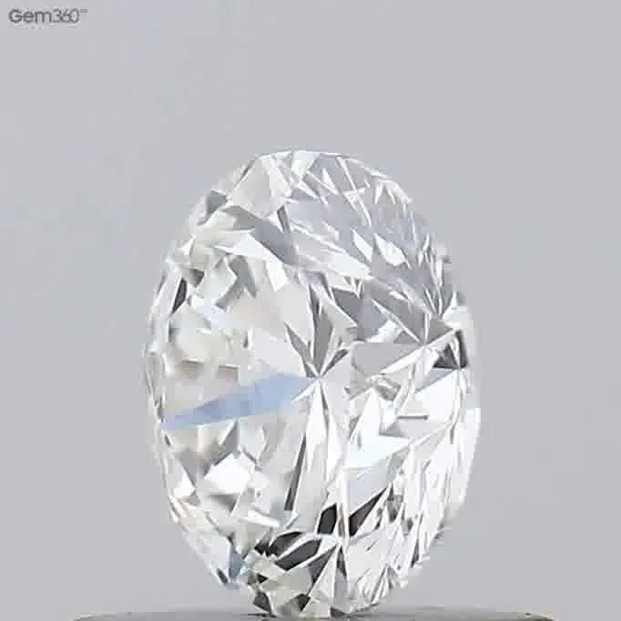 0.60ct Round Lab Grown Diamond (Colour F, Clarity VS1, Cut EX, Uncertified)