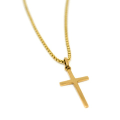 Croix Pendant and Chain (Dije de Cruz con Cadena 2mm)