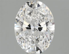 1.00ct Oval Lab Grown Diamond (Colour D, Clarity SI1, IGI Certified)
