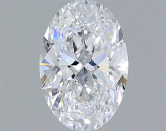 1.00ct Oval Lab Grown Diamond (Colour D, Clarity VS1, IGI Certified)