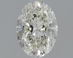 1.00ct Oval Natural Diamond (Colour J, Clarity SI2, Cut VG, IGI Certified)
