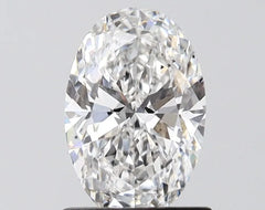 1.02ct Oval Lab Grown Diamond (Colour D, Clarity SI1, IGI Certified)