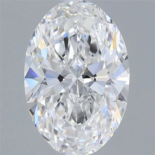 1.02ct Oval Lab Grown Diamond (Colour D, Clarity VVS2, IGI Certified)