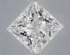 1.07ct Princess Lab Grown Diamond (Colour D, Clarity VVS2, IGI Certified)