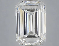 1.08ct Emerald Lab Grown Diamond (Colour D, Clarity VS2, IGI Certified)
