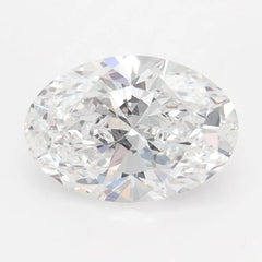 1.23ct Oval Lab Grown Diamond (Colour E, Clarity VVS1, IGI Certified)