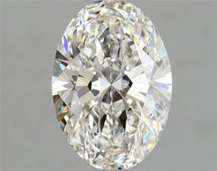 1.38ct Oval Lab Grown Diamond (Colour F, Clarity VVS2, IGI Certified)