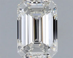 1.40ct Emerald Lab Grown Diamond (Colour G, Clarity VVS2, IGI Certified)